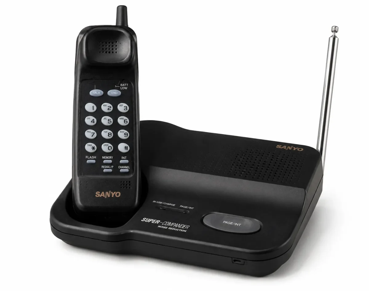 f8438ca0-c79b-4144-ac8c-1bc6187b76d6 تلفن بی سیم سانیو مدل CLT-59